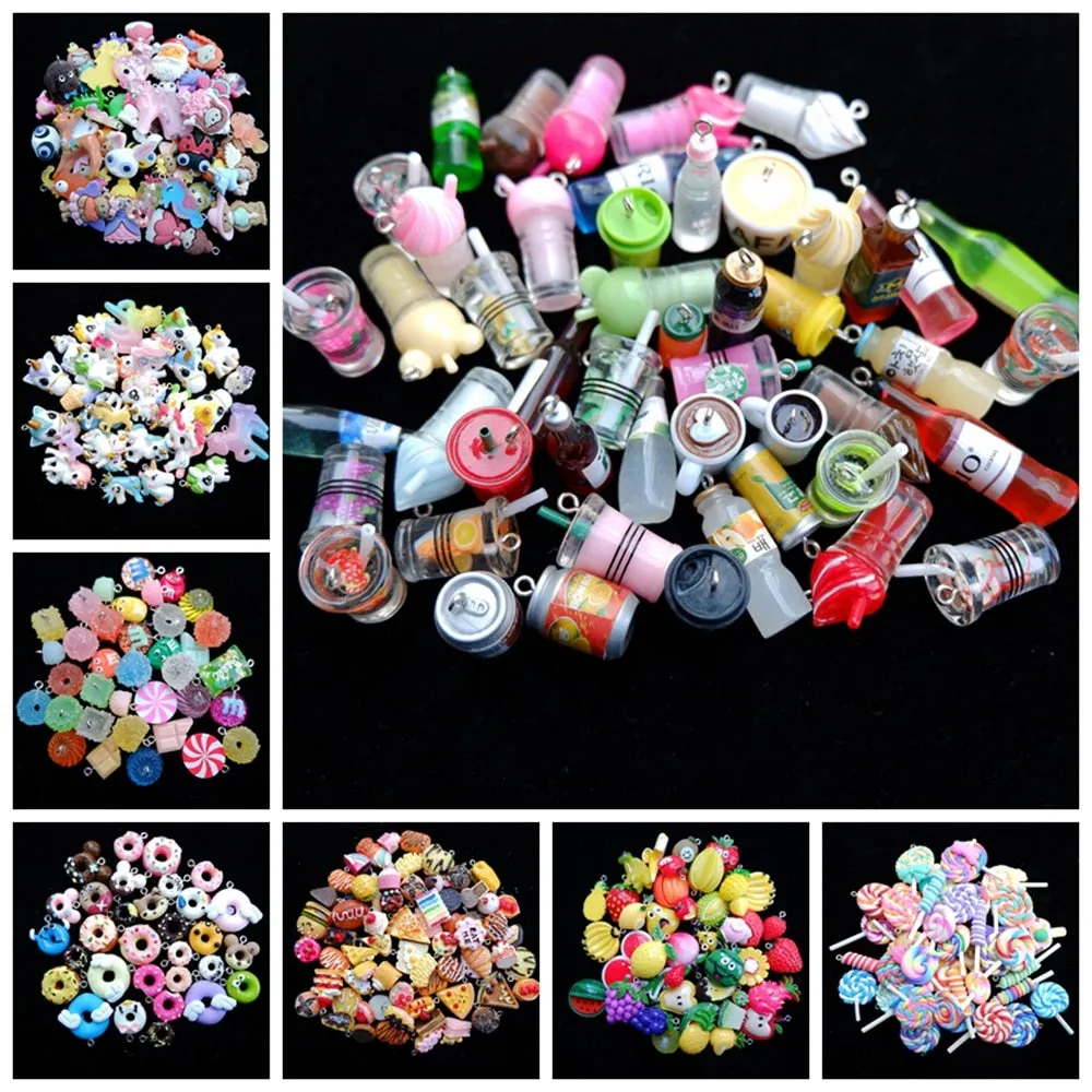 2-3 cm Mix set Charms Pendants for Jewelry Making