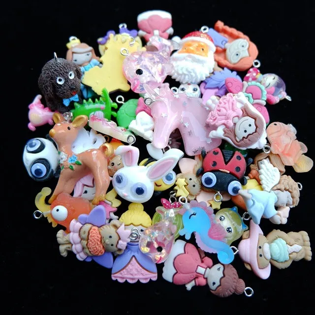 2-3 cm Mix set Charms Pendants for Jewelry Making