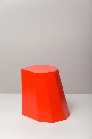 Arnold Circus Stool in Orange