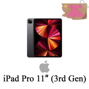 ASK PRICE PREOWNED $108 freebies 1tb grey M1 chip latest sg apple ipad pro 11 3rd gen wifi full set MHAPR