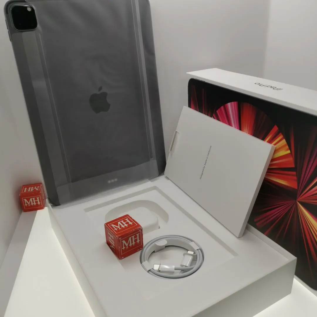 ASK PRICE PREOWNED $108 freebies 1tb grey M1 chip latest sg apple ipad pro 11 3rd gen wifi full set MHAPR