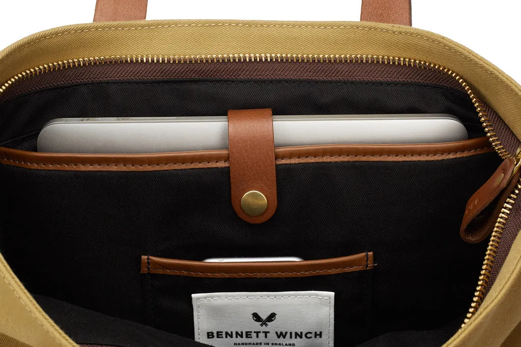 Bennett Winch Sand Canvas Tote