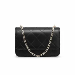 Black Casual Shoulder Bag P55522