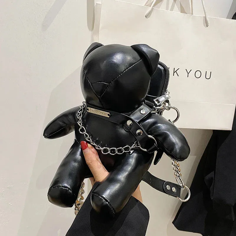 Cartoon Bear Doll Fashion Luxury Chain Phone Designer Cute Bag