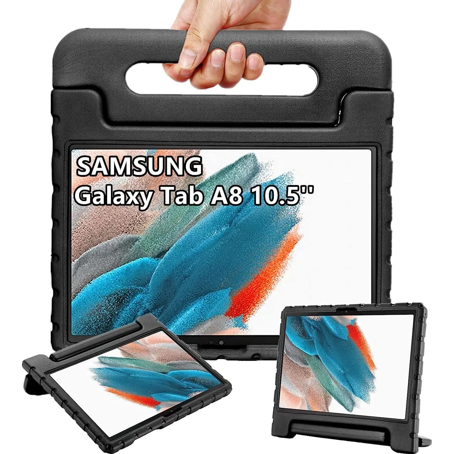 Caseguru Kids Case for 10.5" Samsung Galaxy Tab A8 - Black | 61516