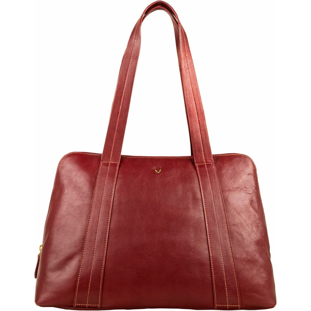 Cerys Leather Multi-Compartment Tote