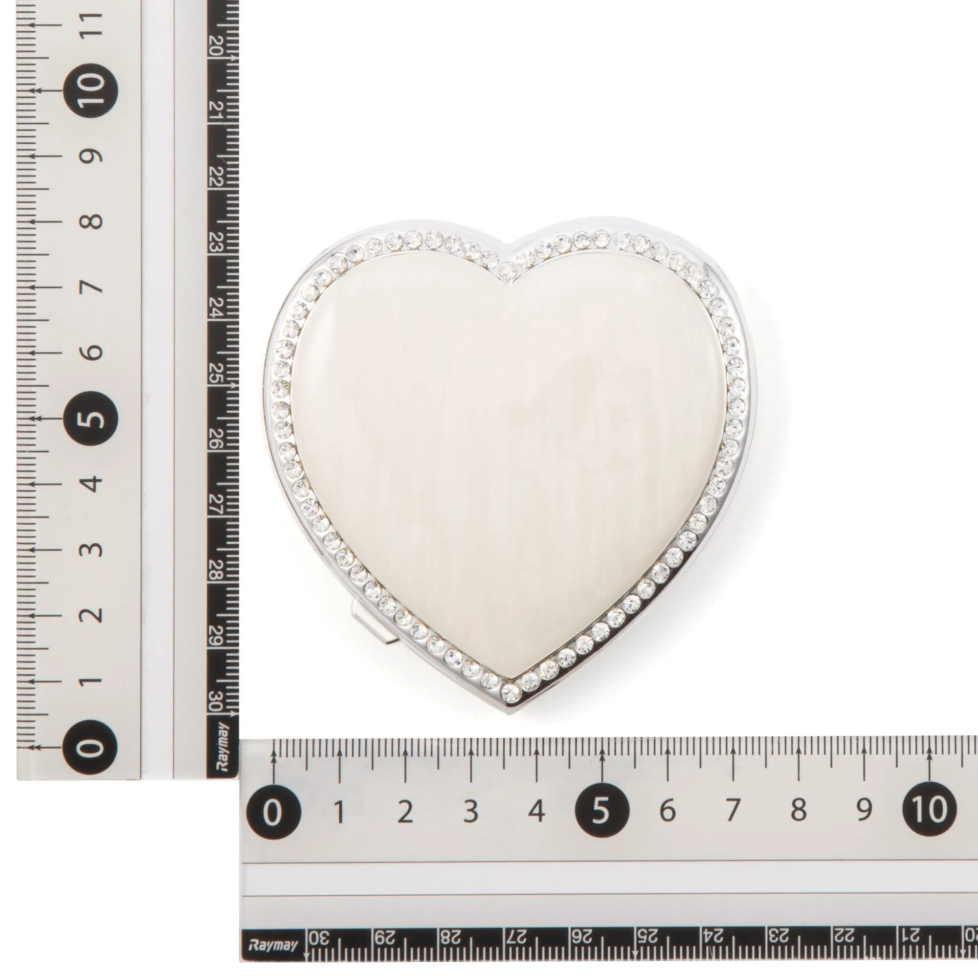 Compact Mirror Heart