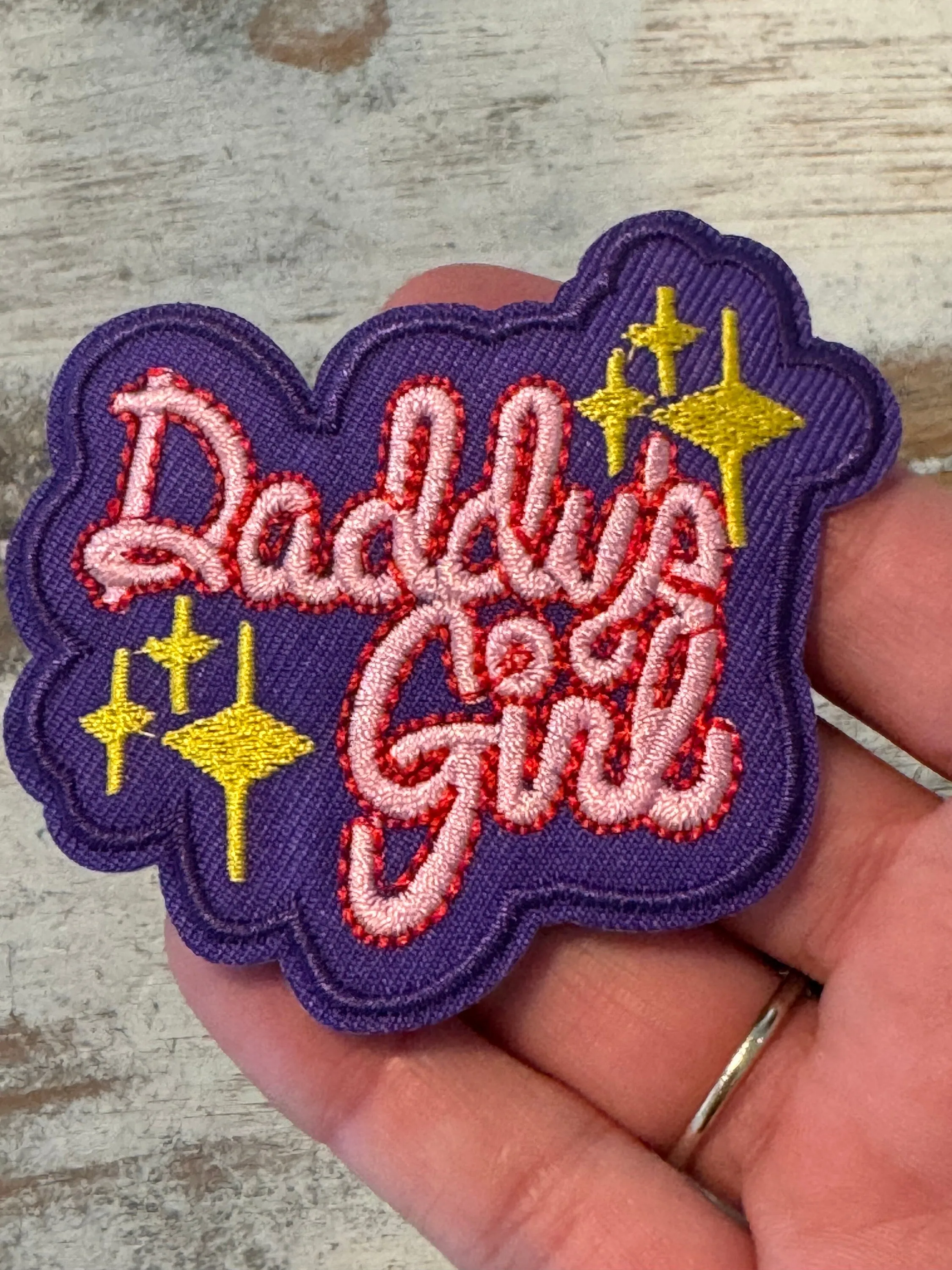 Daddy’s Girl Iron On Patch