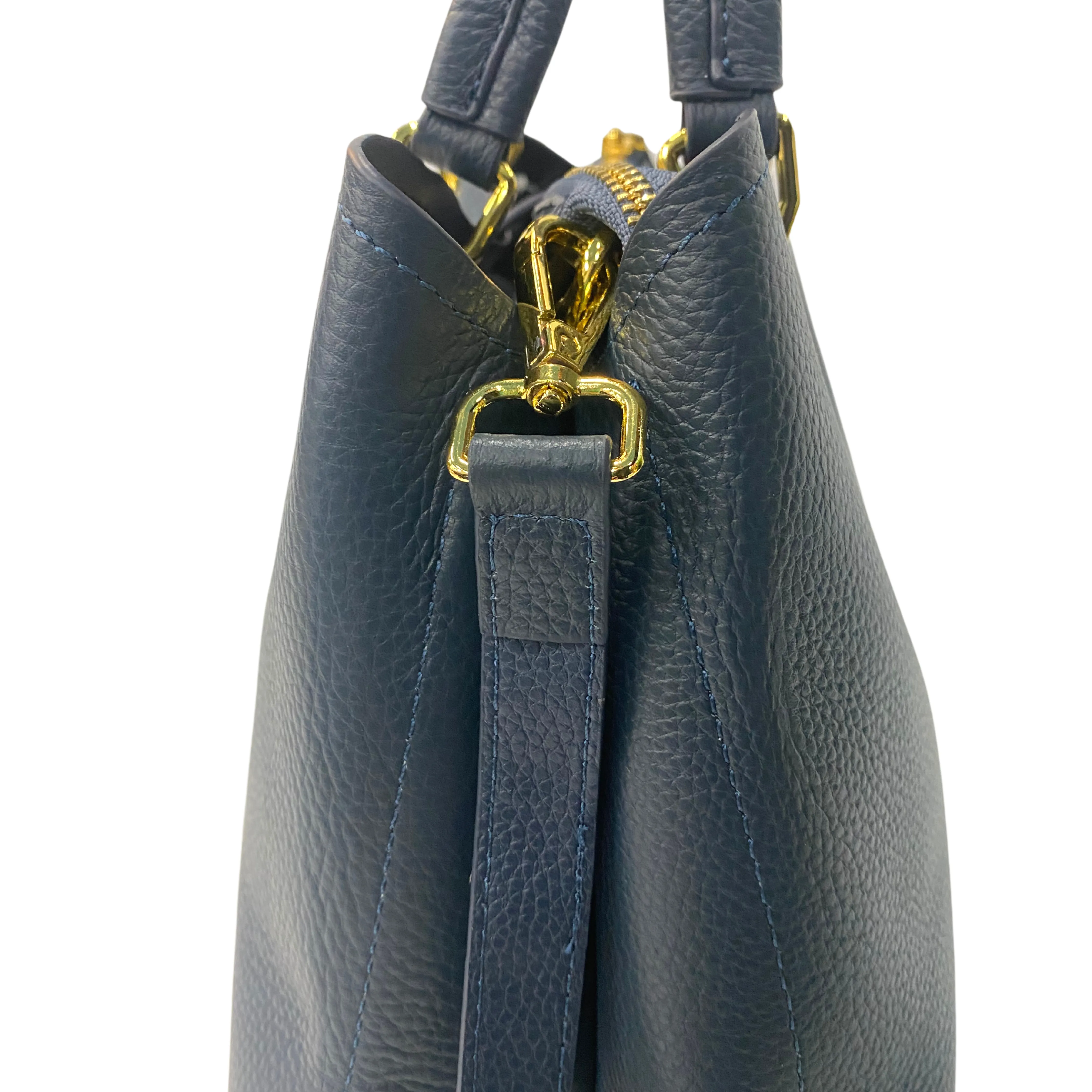 Double Classic Leather Handbag