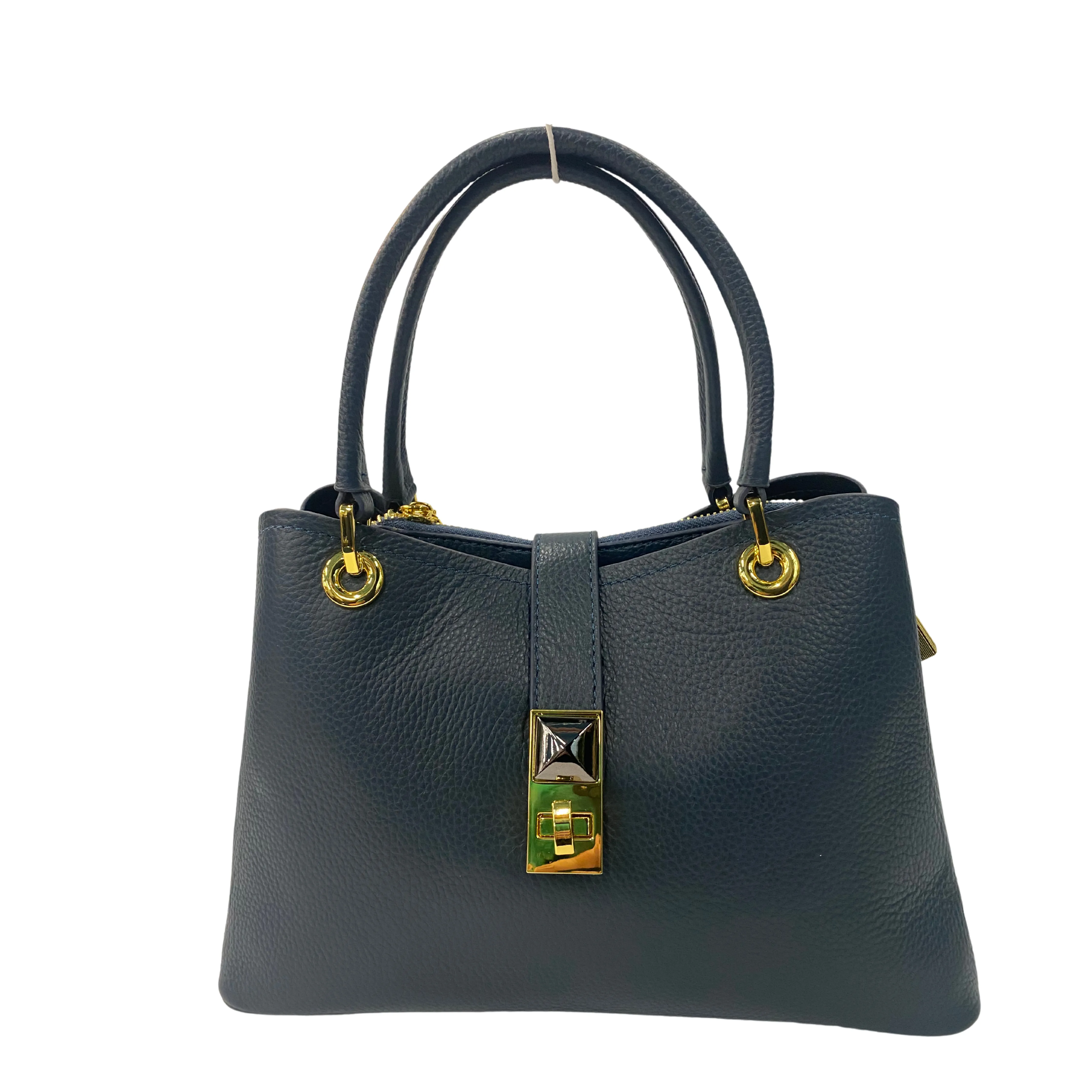 Double Classic Leather Handbag