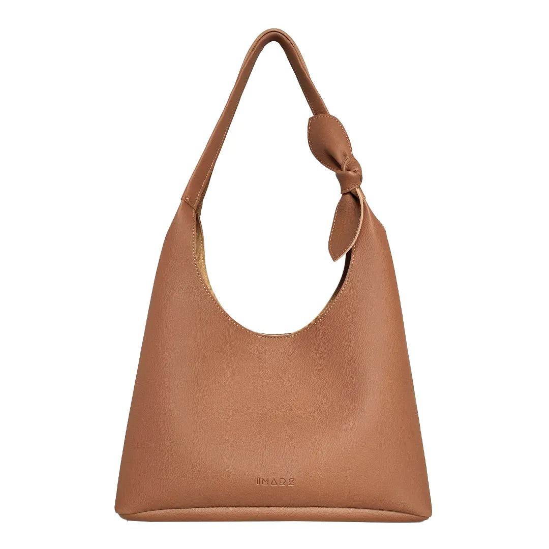 Elegant Shoulder Hobo Tan Bag For Women & Girls