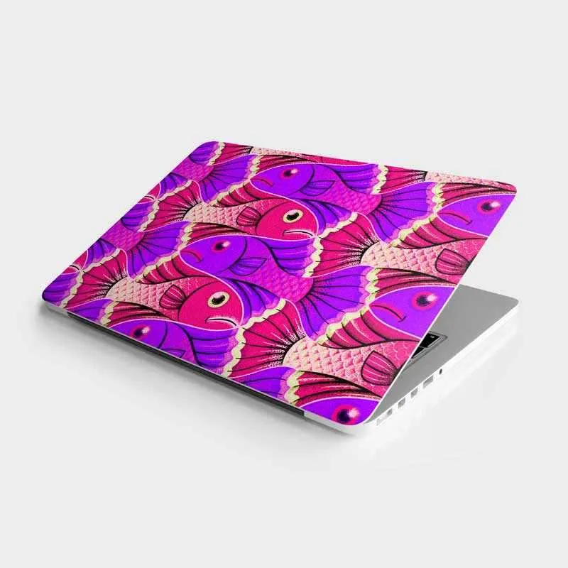 Fish Pattern Laptop Skin