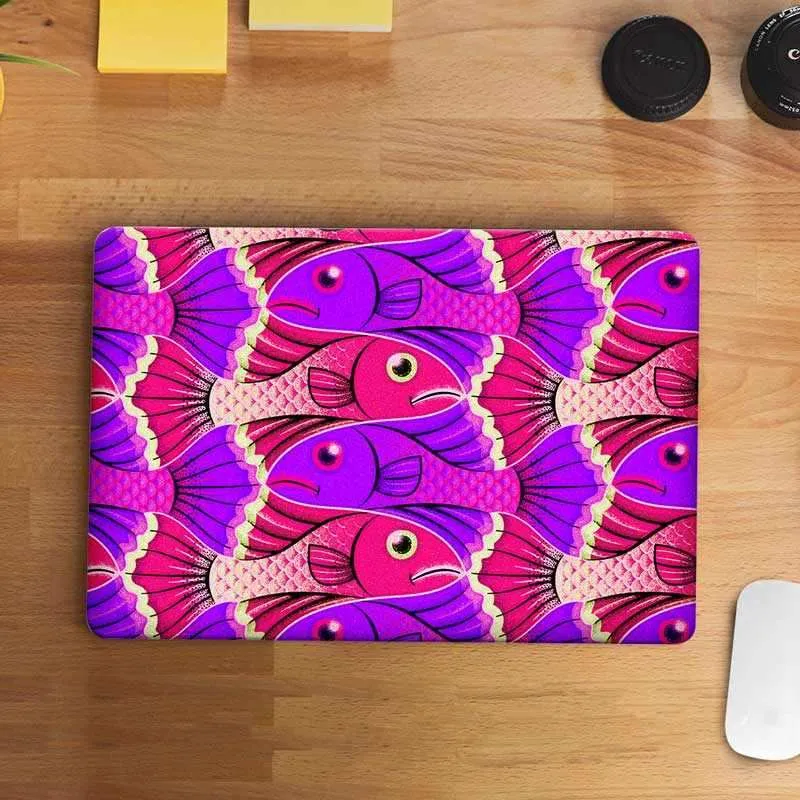 Fish Pattern Laptop Skin