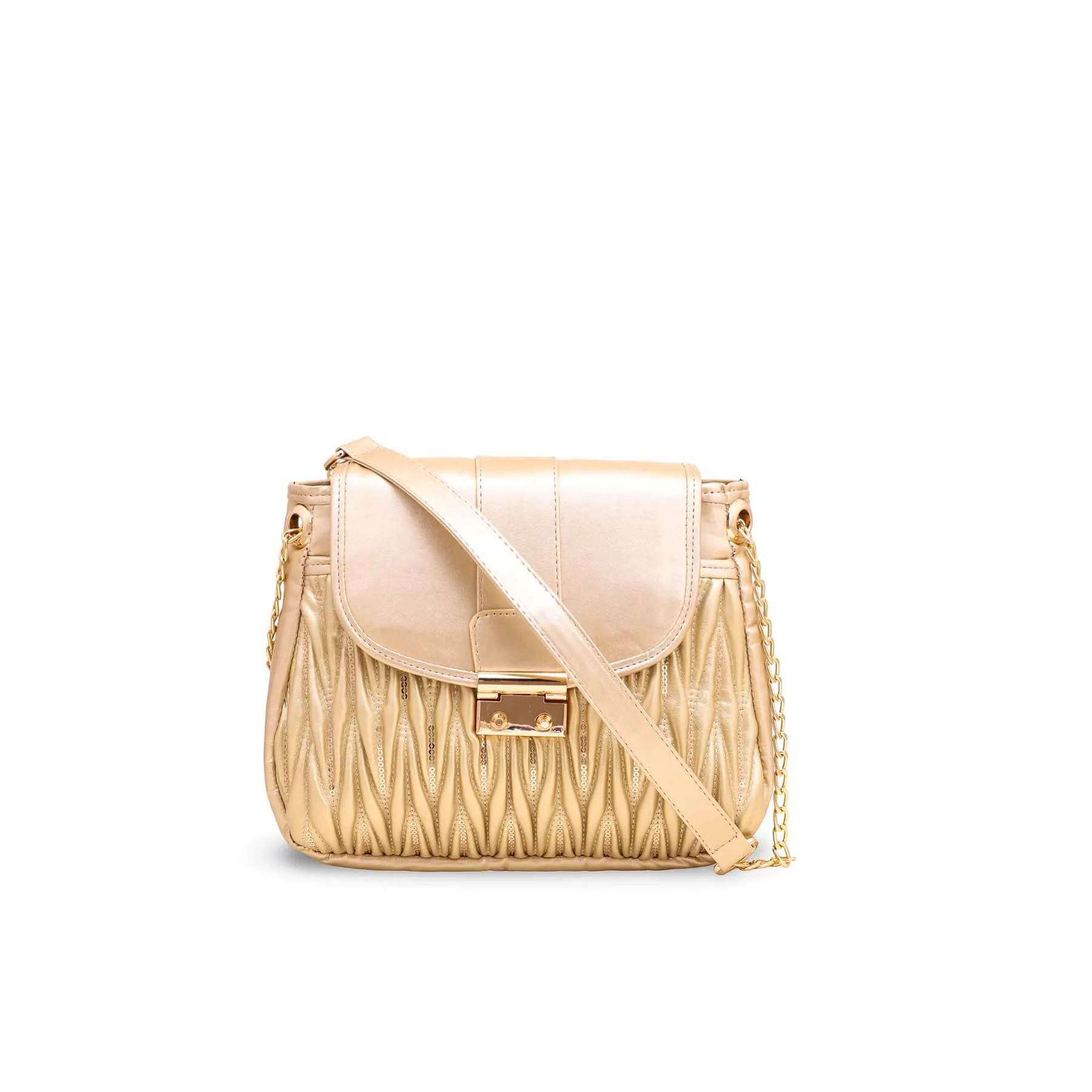 Golden Formal Shoulder Bag P55601