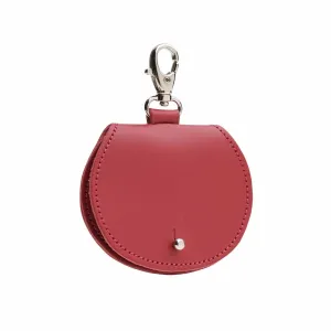 Handbag Charms - Mini Saddle Bag Coin Purse Charm - Red