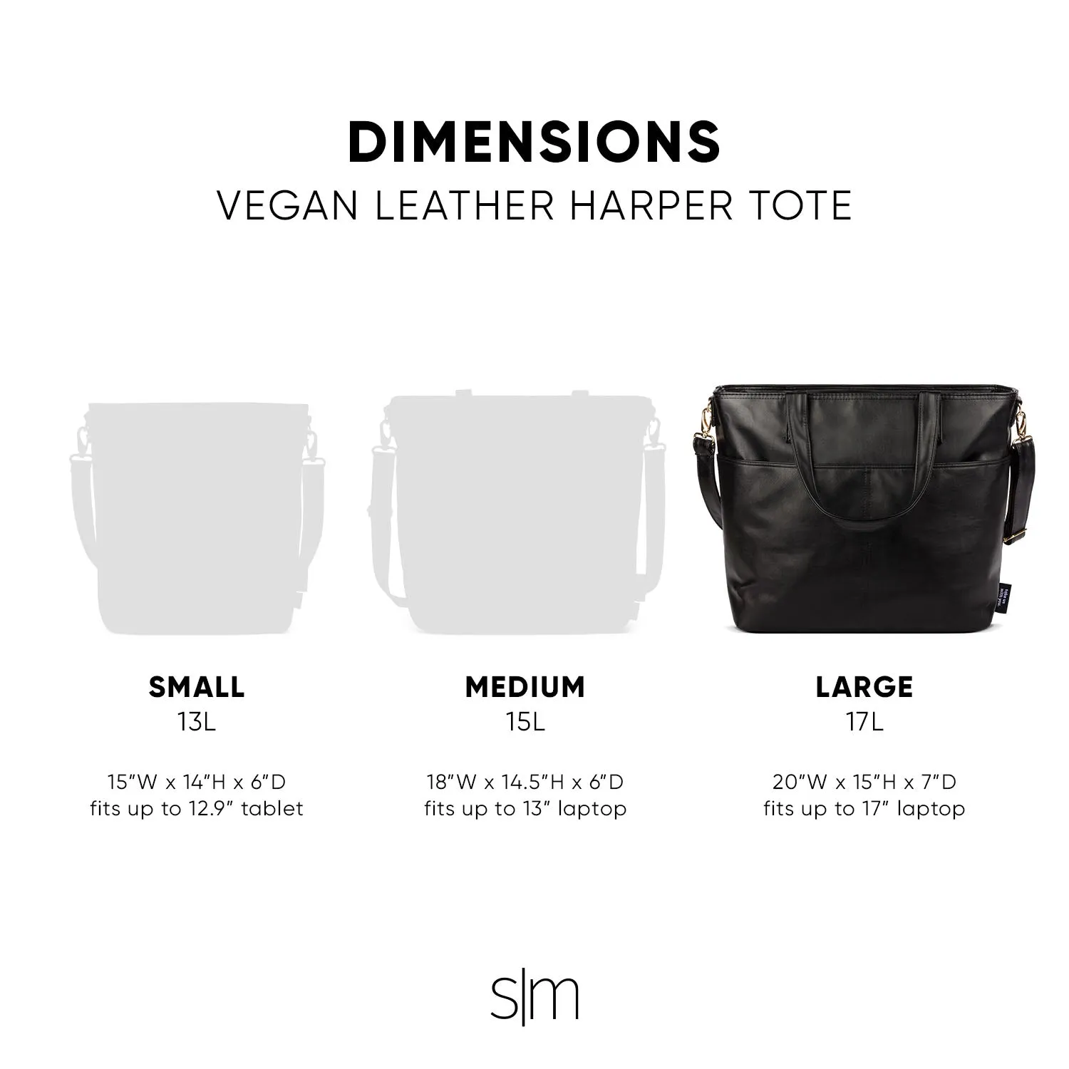 Harper Tote - Vegan Leather