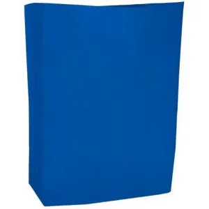 HDPE Blend Colored Merchandise Shopping Bags - 12" x 15" - (Dark Blue)