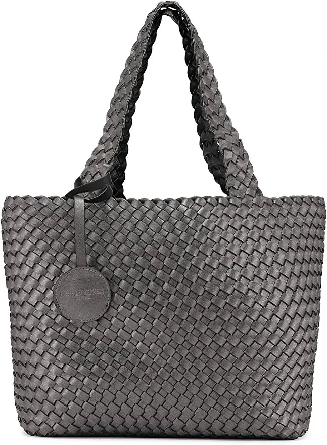 Ilse Jacobsen Reversible Woven Tote Bag 08