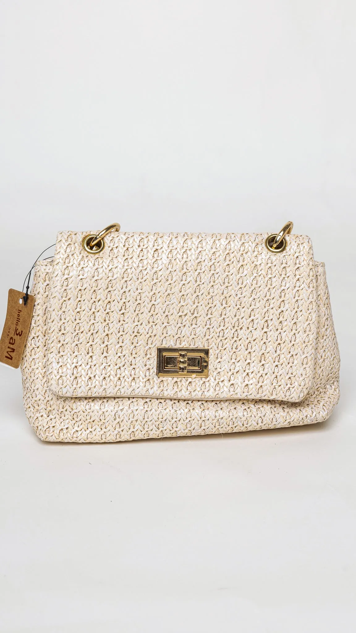 Kafre Raffia Mini Purse