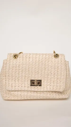 Kafre Raffia Mini Purse