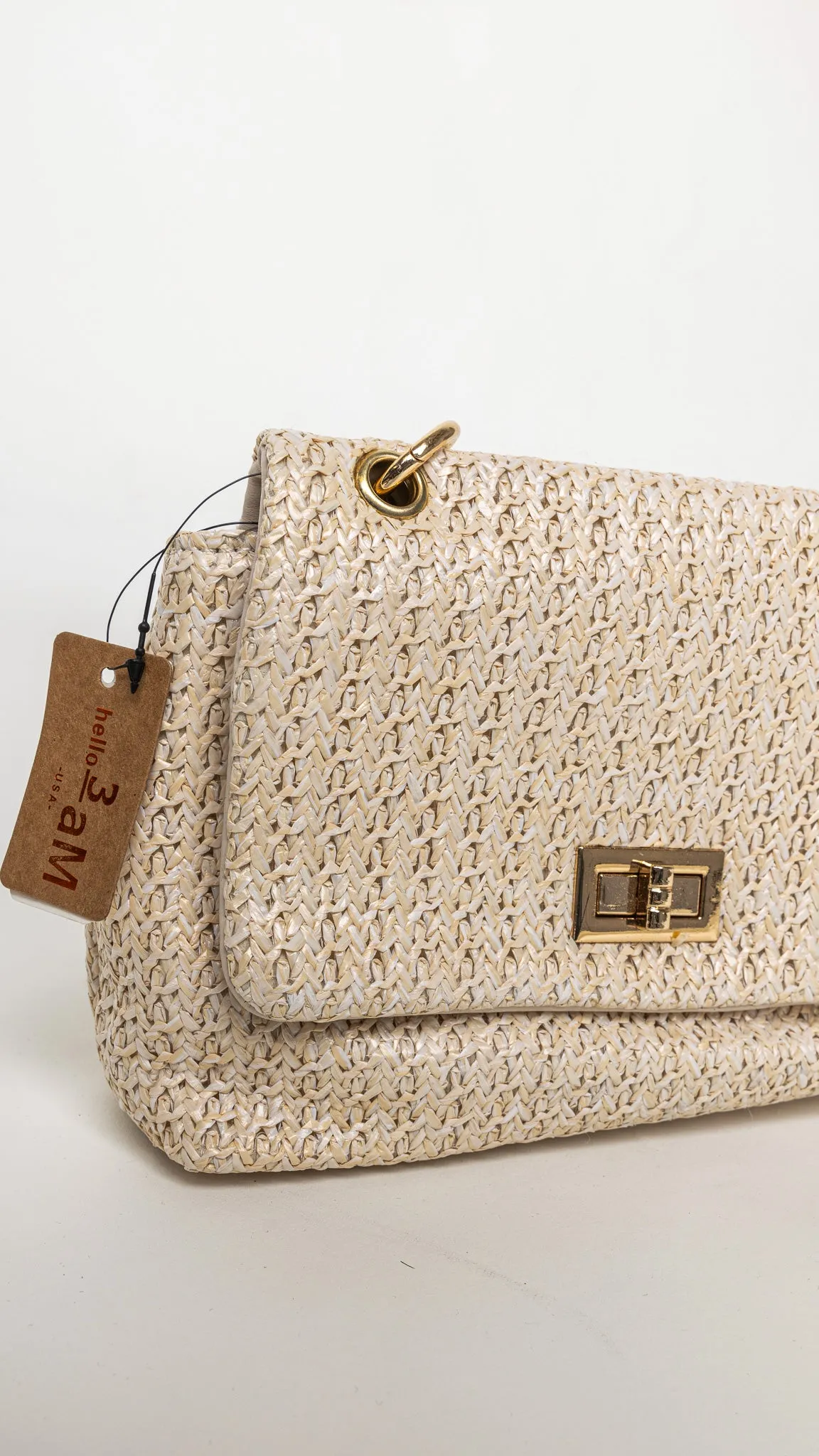 Kafre Raffia Mini Purse