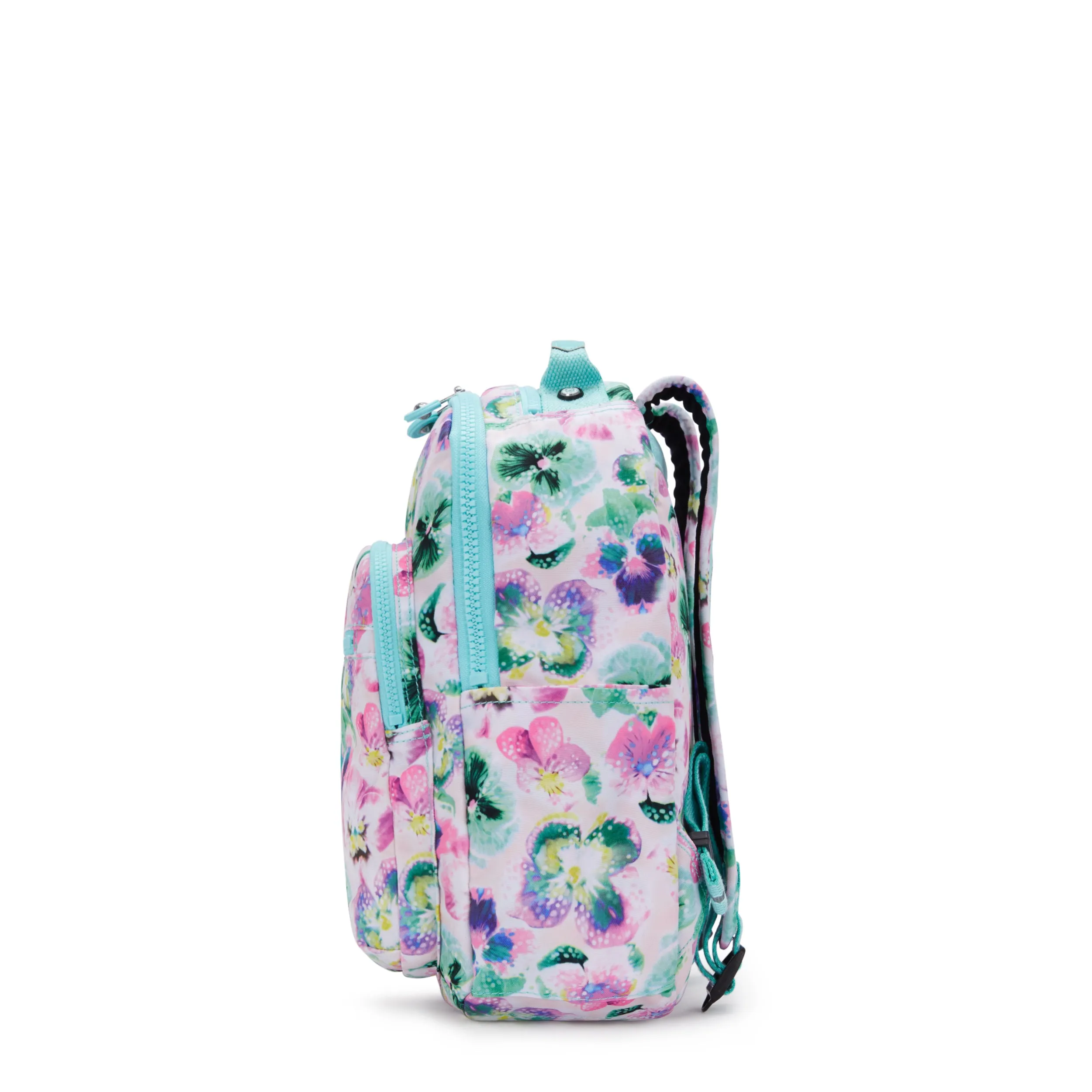 Kipling Seoul S Aqua Blossom Small Backpack C2I5357-7EC