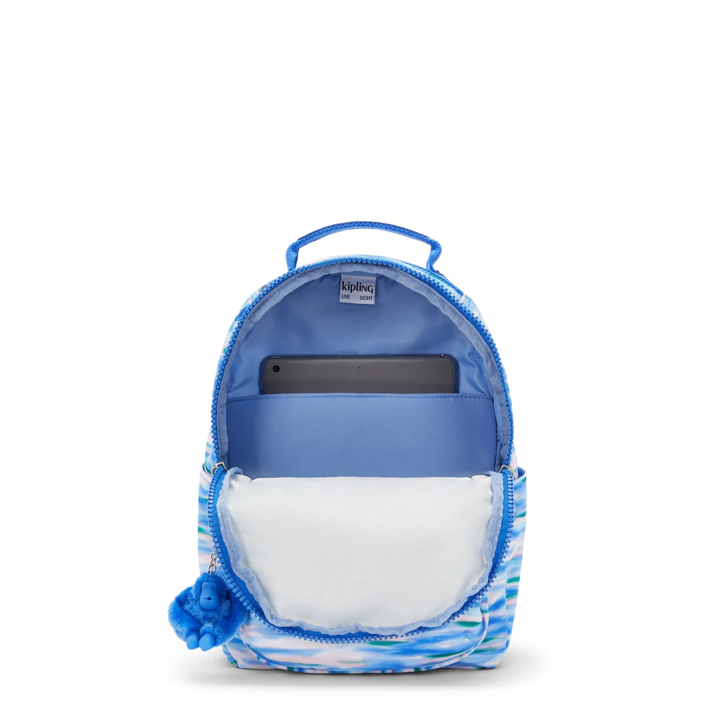 Kipling Seoul S Diluted Blue Small Backpack C2I5611-TX9