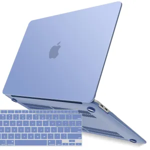 Lavender Grey Protective Case & Keyboard Cover for MacBook Air 13"