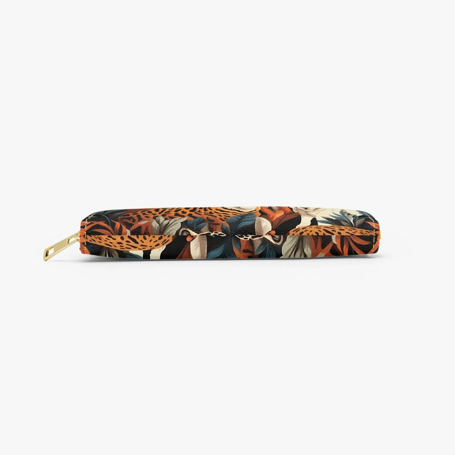 Long Type Zipper Purse - Tigers