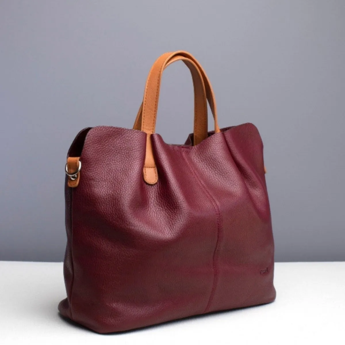 Milano Premium Leather Tote Bag