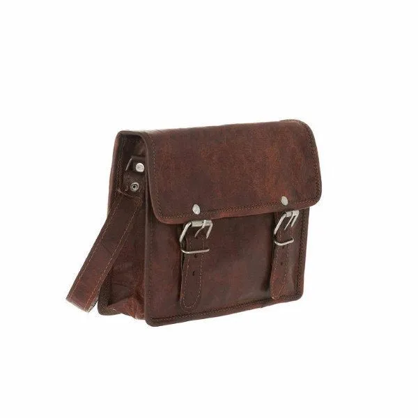 Mini Leather Satchel Bag