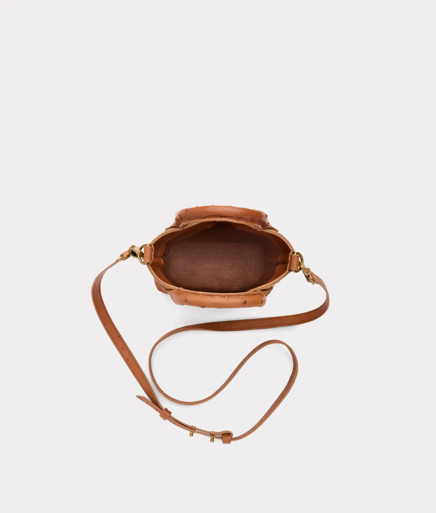 Mini Lola Exotic Shopper :: Rum Tan