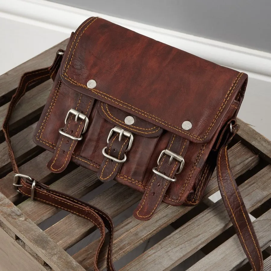 Mini Mini Leather Satchel