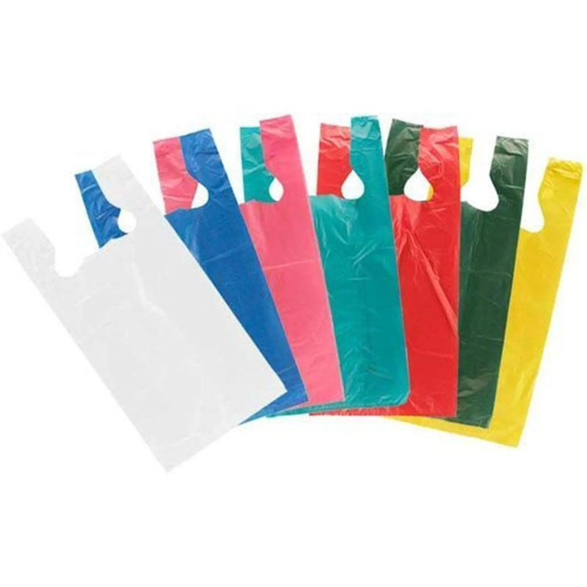 Mini Plastic Carrier Bags 13L VTC 25mic Recycle 250pack