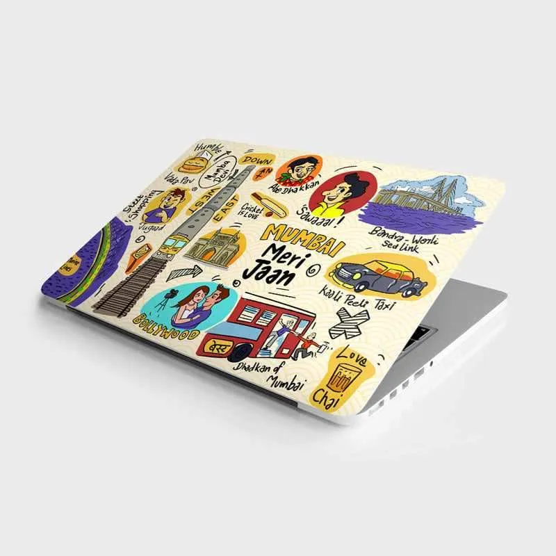 Mumbai Meri Jaan Laptop Skin