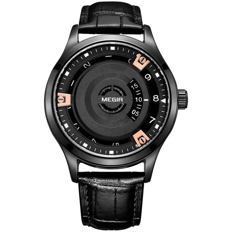 Non-pointer trendy watch