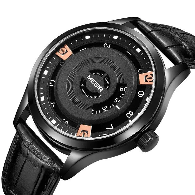 Non-pointer trendy watch