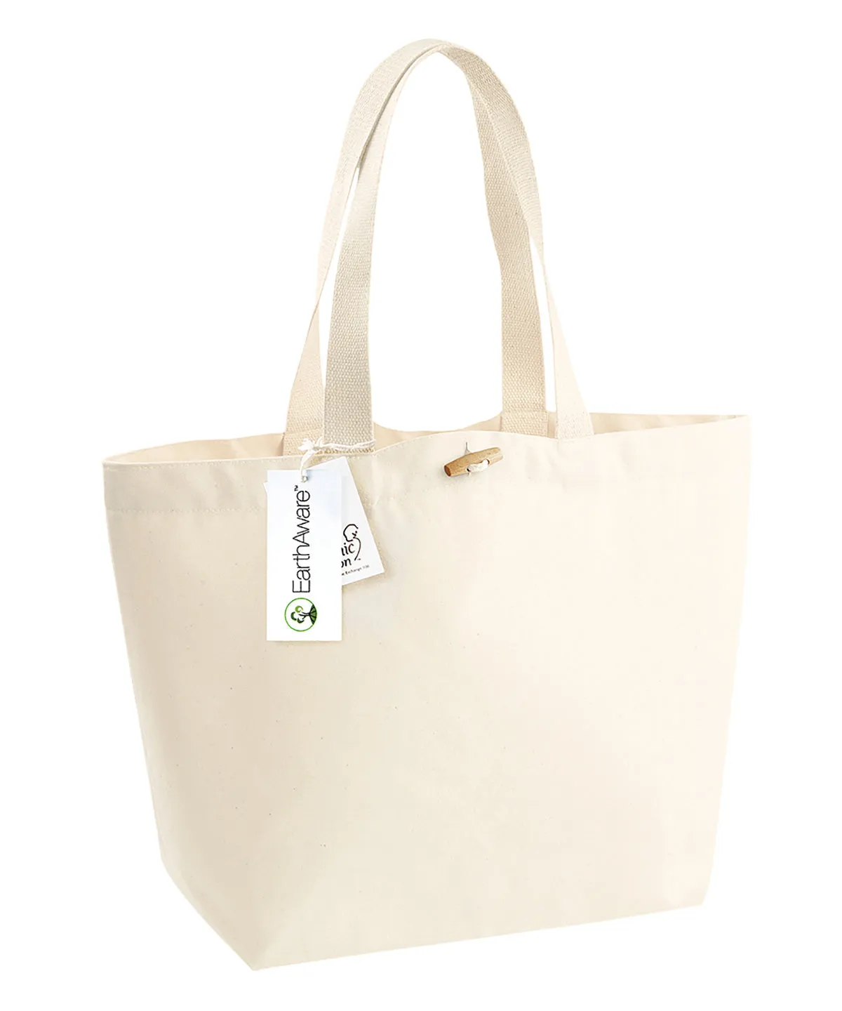 Nothing in this bag EarthAware® Organic Marina Tote