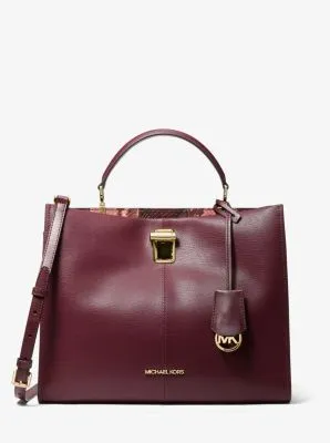 Penelope Large Leather Satchel