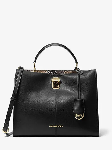 Penelope Large Leather Satchel