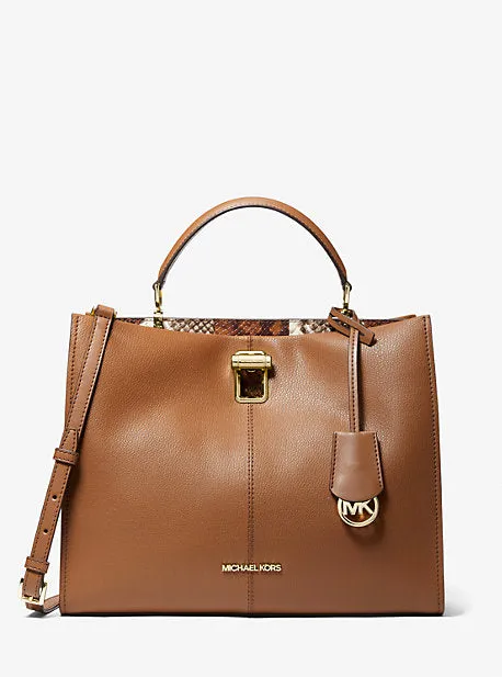 Penelope Large Leather Satchel