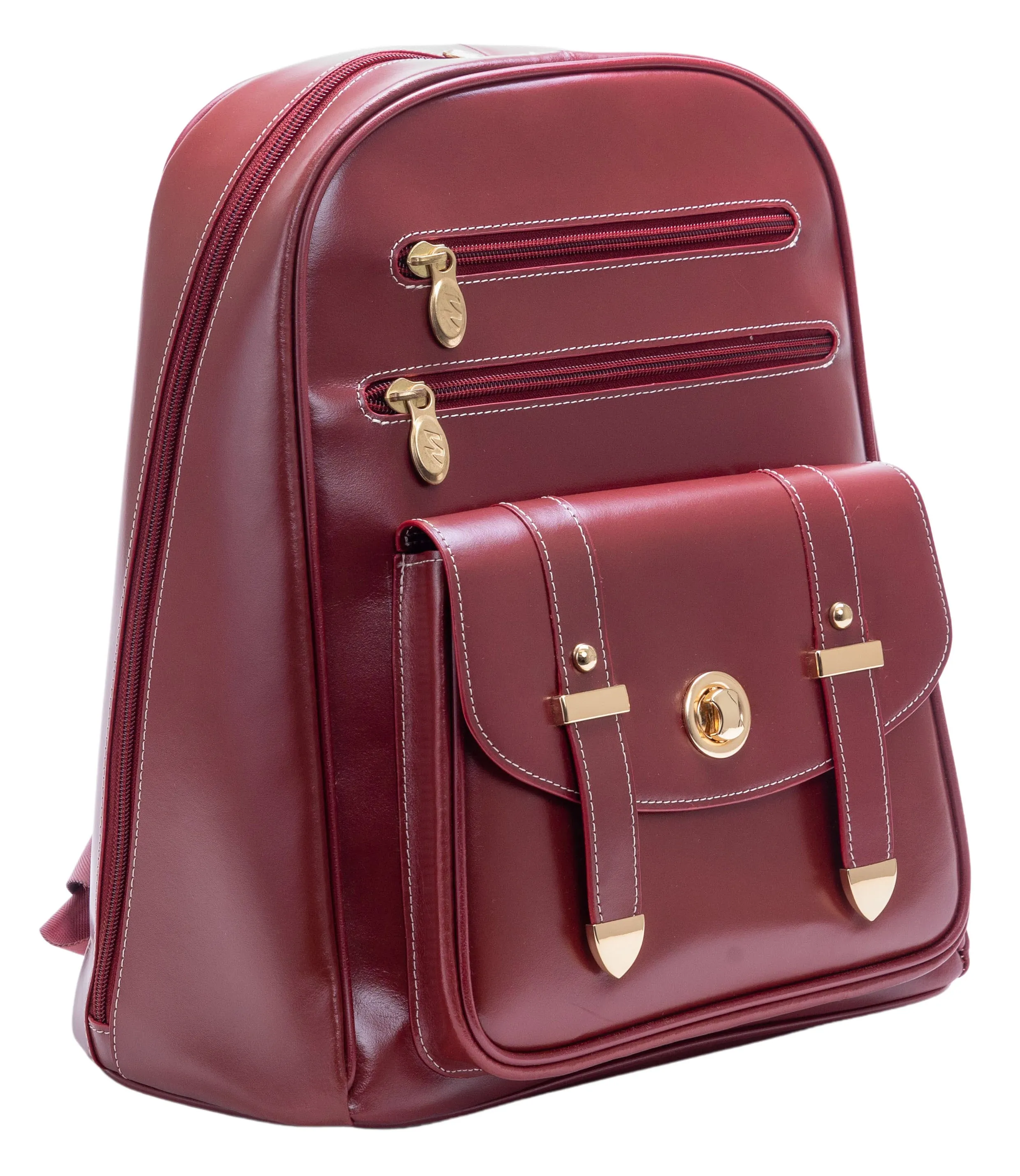 ROBBINS | 11" Leather Business Laptop Tablet Backpack