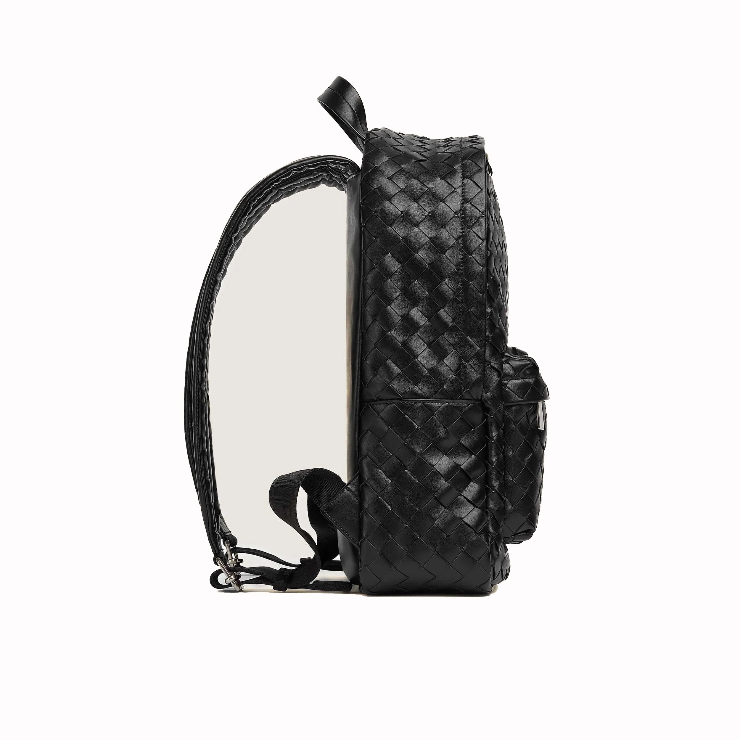 Rowan Leather Backpack Black