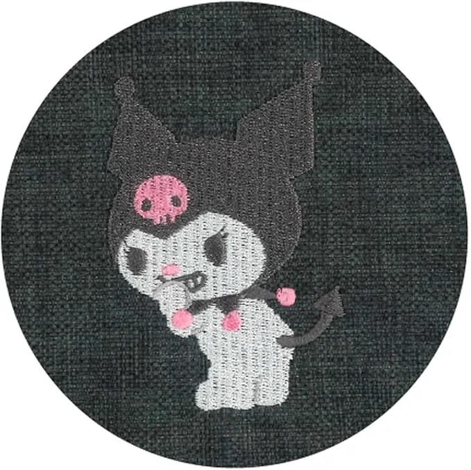 Sanrio - Dark Gray Crossbody Shoulder Bag (Kuromi)