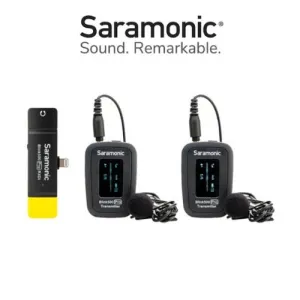 Saramonic Blink500 PRO B4 (PRO TX   PRO TX   PRO RXDi) wireless microphone system - 1 Year Warranty