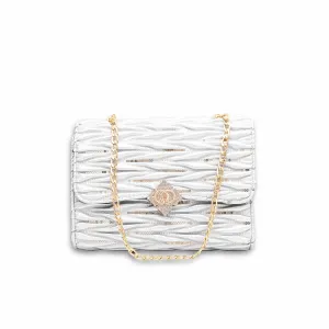 Silver Casual Shoulder Bag P55596