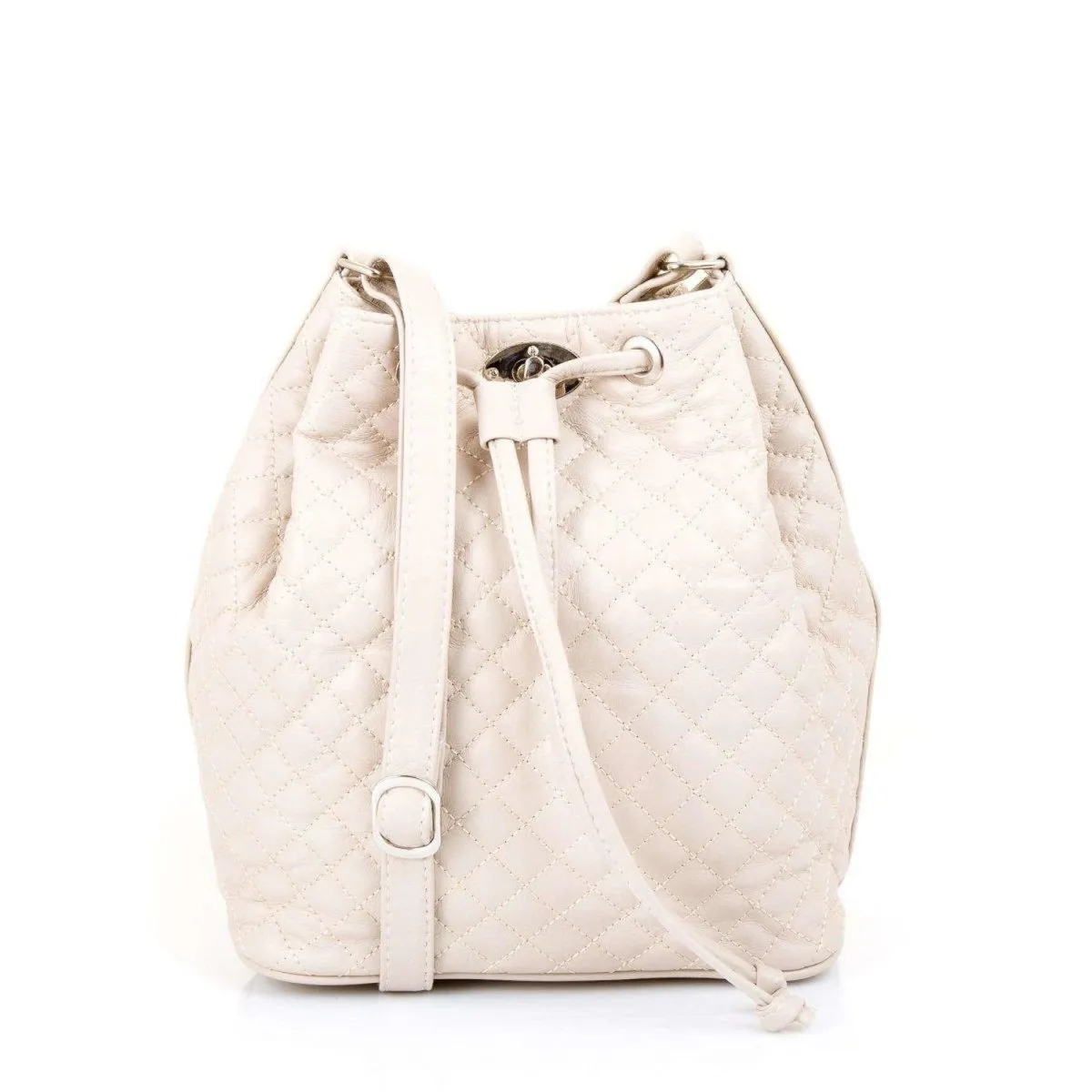 Sofia Quilted Soft Leather Shoulder Crossbody Bag