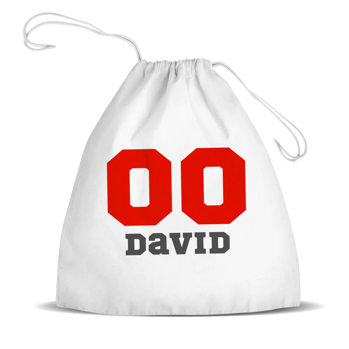 Sports Number Premium Drawstring Bag