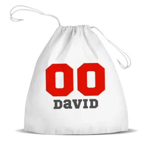 Sports Number Premium Drawstring Bag