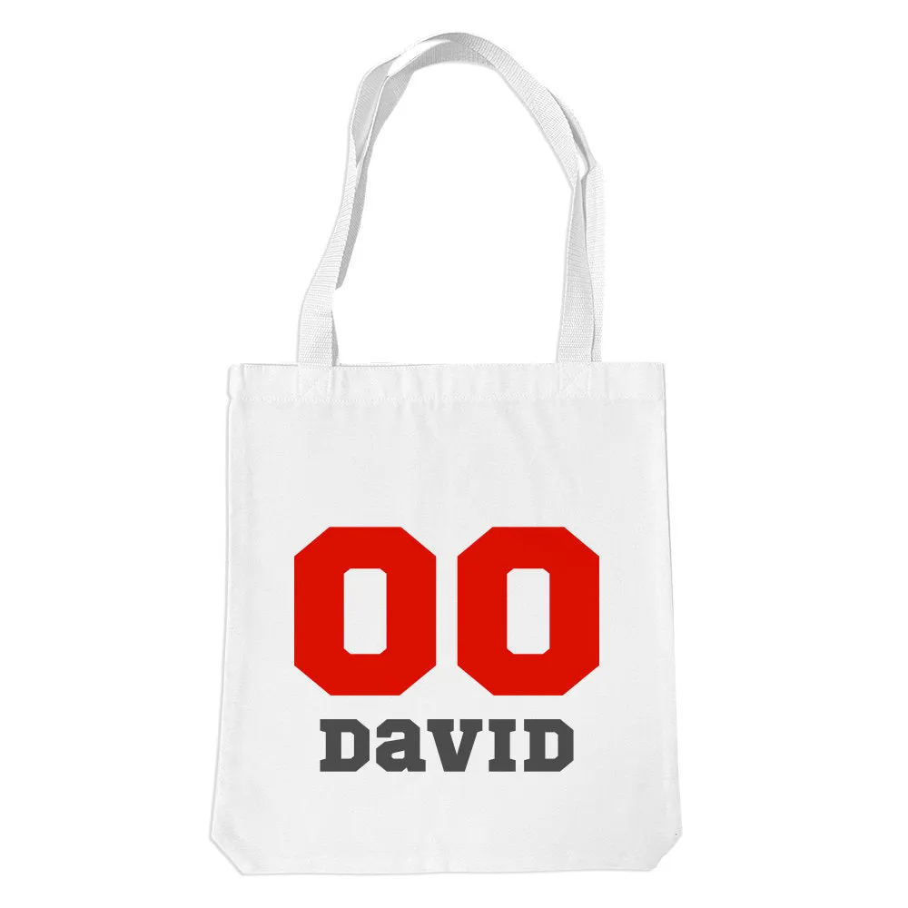 Sports Number Premium Tote Bag